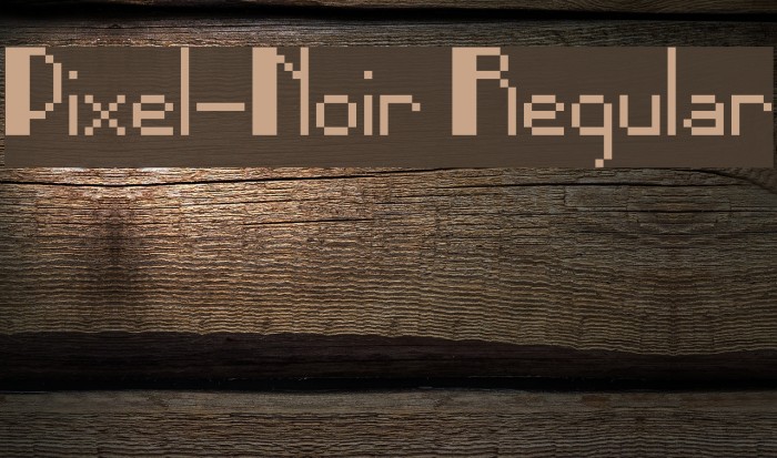 Pixel-Noir Regular Example 1