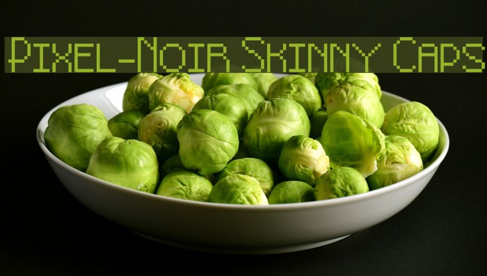 Pixel-Noir Skinny Caps Example 3