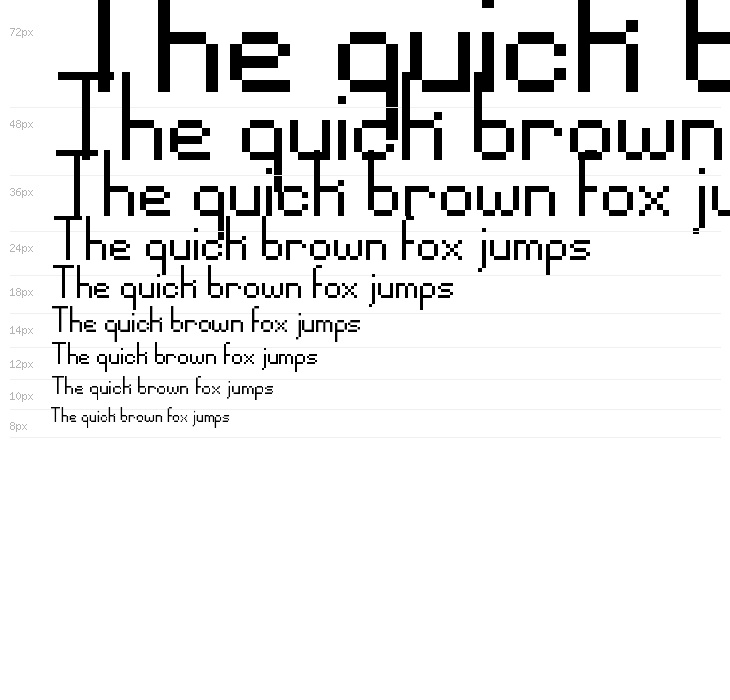 Pixel-Noir Skinny Waterfall