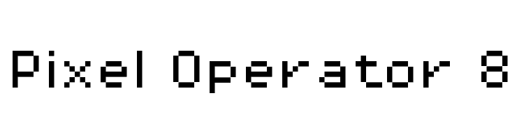 Pixel Operator 8 Font