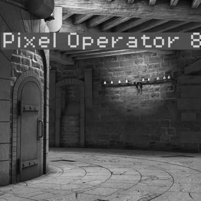 Pixel Operator 8 Font examples