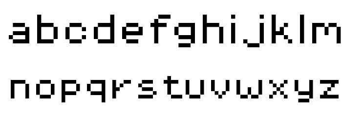Pixel Operator 8 Font LOWERCASE