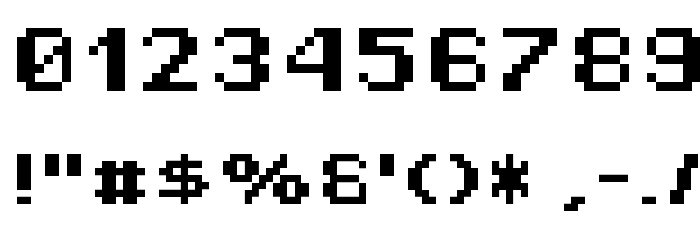 Pixel Operator HB 8 Font OTHER CHARS