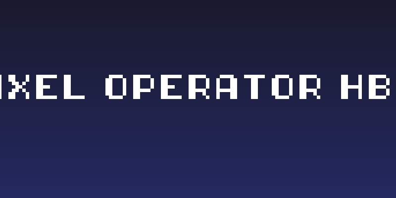 Pixel Operator HB 8 Social Header