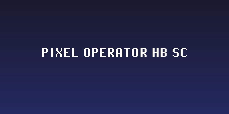 Pixel Operator HB SC Social Header