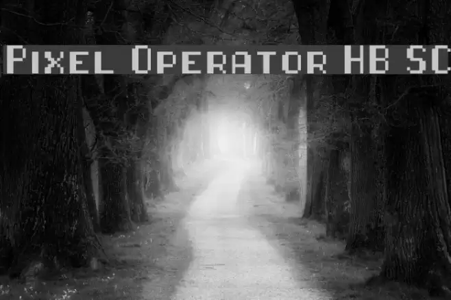 Pixel Operator HB SC Font examples