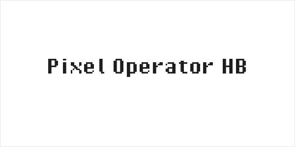 Pixel Operator HB Logo