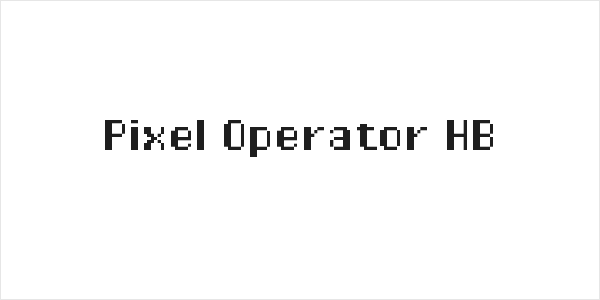 Pixel Operator HB Logo
