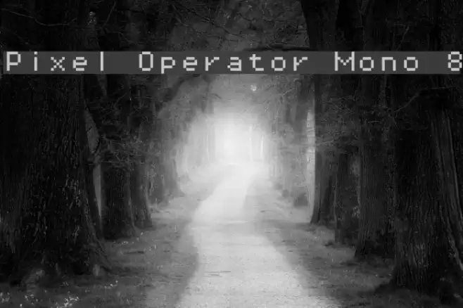 Pixel Operator Mono 8 Font examples