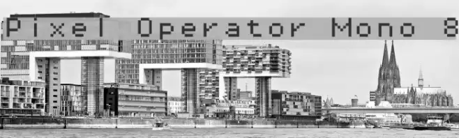 Pixel Operator Mono 8 Font examples