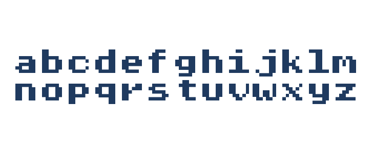Pixel Operator Mono HB 8 Lowercase