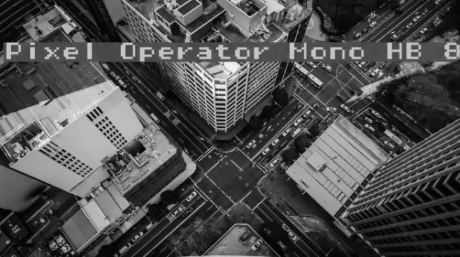Pixel Operator Mono HB 8 Font examples