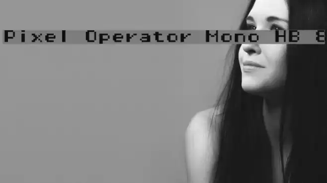Pixel Operator Mono HB 8 Font examples