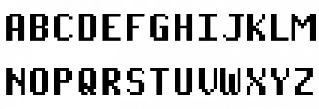Pixel Operator Mono HB Fuentes MAYÚSCULAS