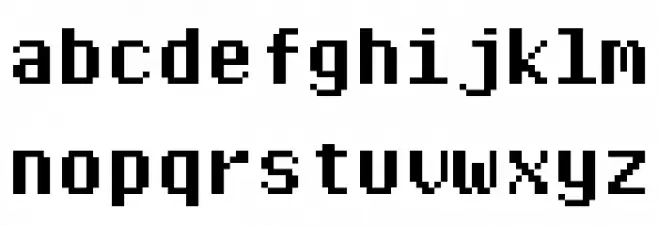 Pixel Operator Mono HB Polices MINUSCULES