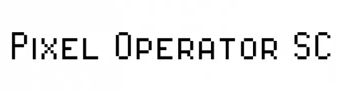 Pixel Operator SC  لخطوط تنزيل