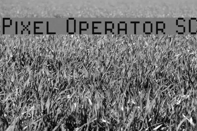 Pixel Operator SC Font examples
