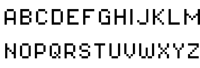 Pixel Operator SC Font LOWERCASE