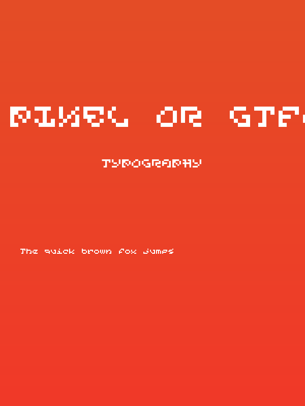 Pixel Or GTFO Regular Poster