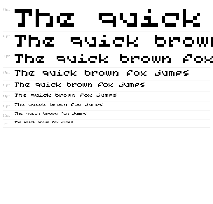 Pixel Or GTFO Regular Waterfall