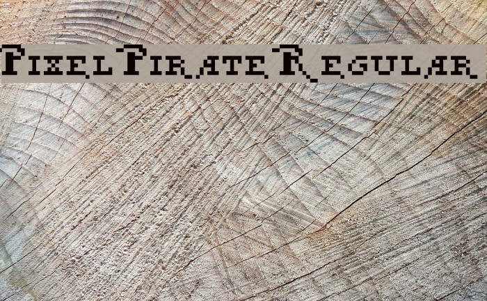 Pixel Pirate Regular Font examples