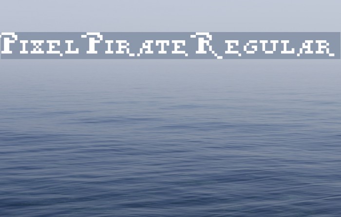 Pixel Pirate Regular Font examples