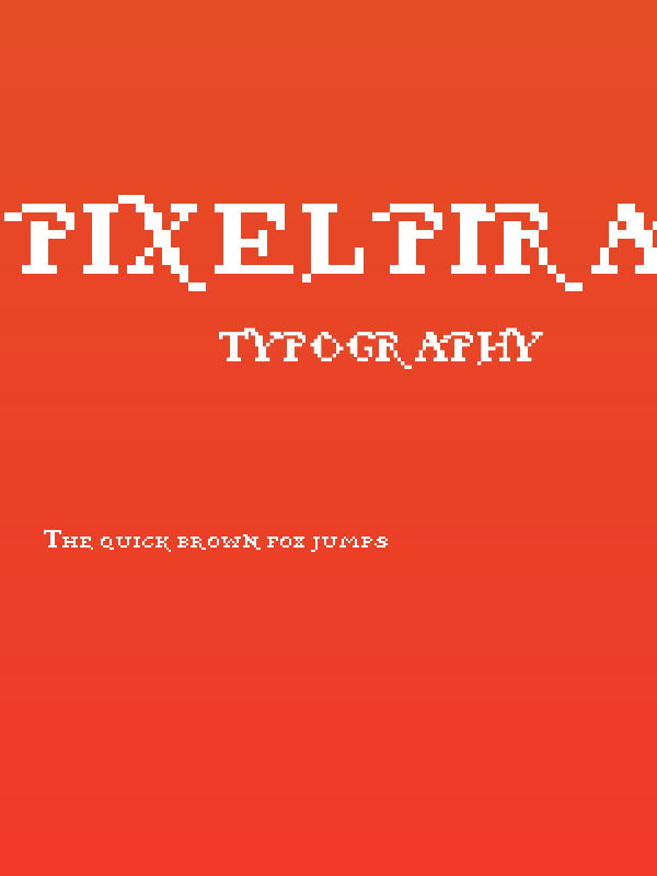 Pixel Pirate Regular Poster