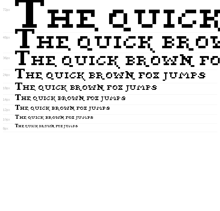 Pixel Pirate Regular Waterfall