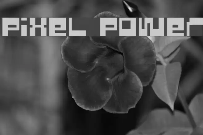 Pixel Power Font examples