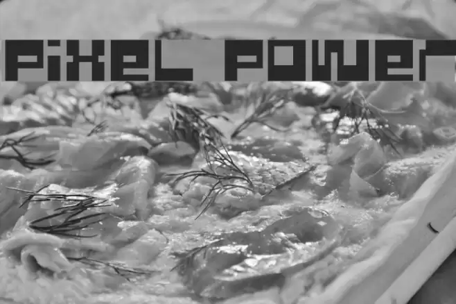 Pixel Power Font examples