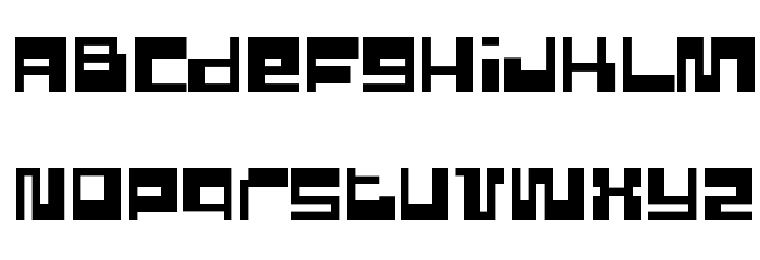 Pixel Power Font LOWERCASE