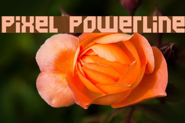 Pixel Powerline Font examples