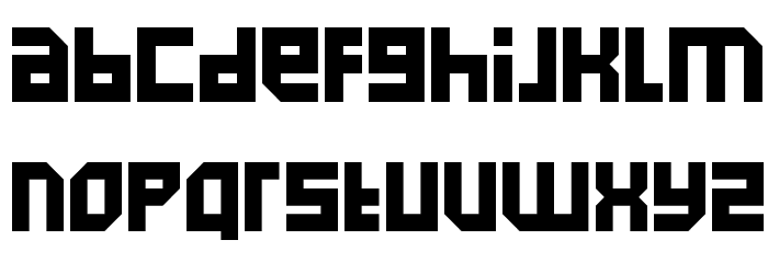 Pixel Powerline Font LOWERCASE