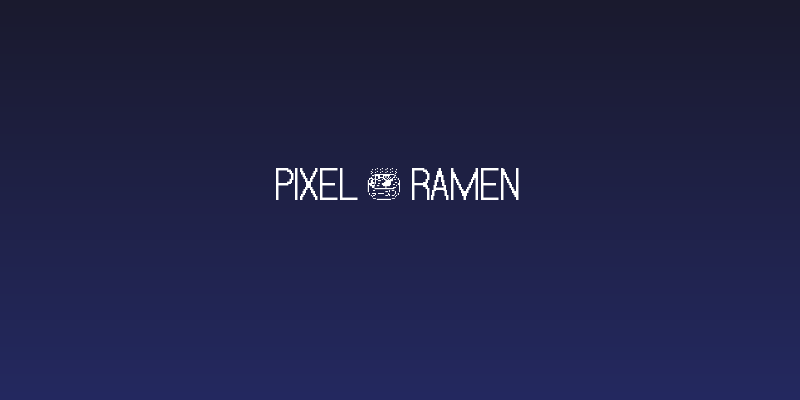 Pixel - Ramen Social Header