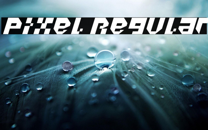 Pixel Regular Example 1