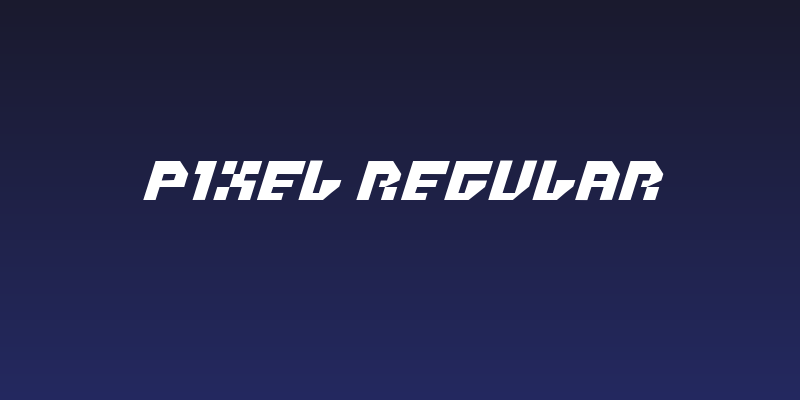 Pixel Regular Social Header