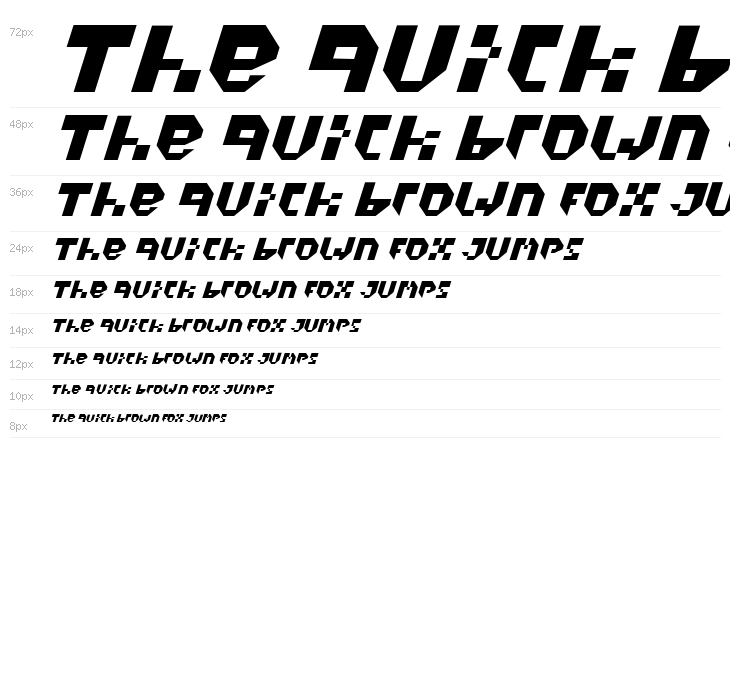 Pixel Regular Waterfall