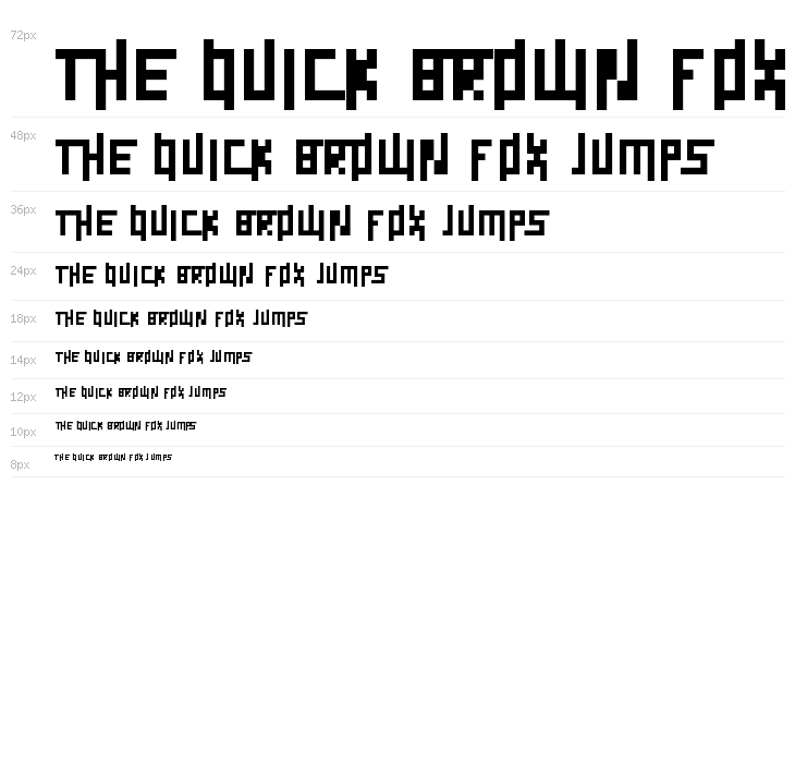 Pixel Siggy Waterfall