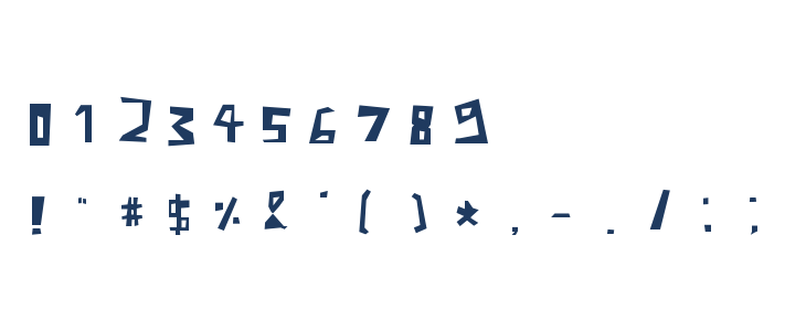 Pixel Signboard Other Characters