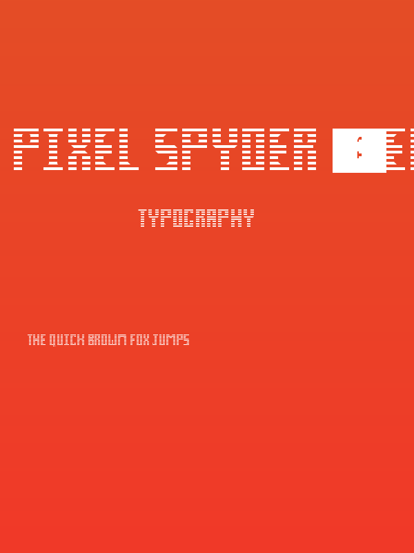 Pixel Spyder 2.0 Regular Poster
