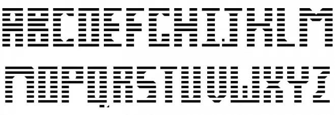 Pixel Spyder 2.0 Regular 字体 小写