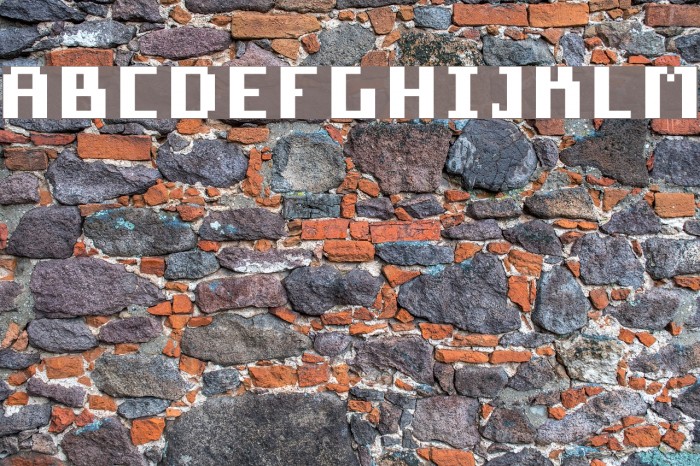 Pixel Square Bold Font examples