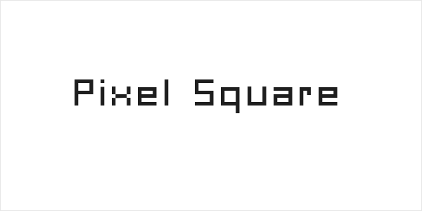 Pixel Square Logo