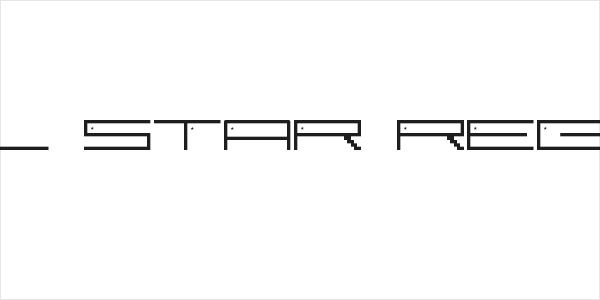 Pixel Star Regular Logo