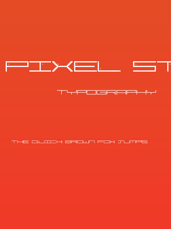 Pixel Star Regular Poster