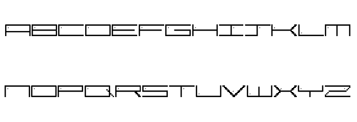 Pixel Star Regular Font LOWERCASE