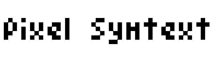 Pixel Symtext  لخطوط تنزيل