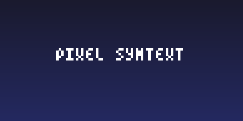 Pixel Symtext Social Header