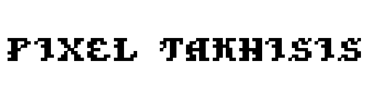 Pixel Takhisis फ़ॉन्ट
