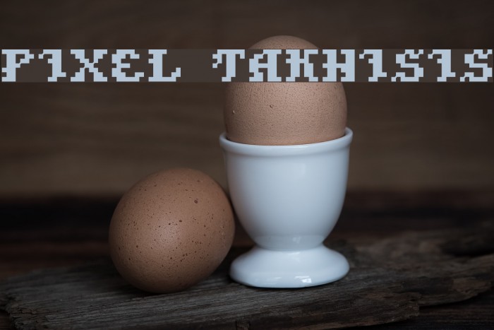 Pixel Takhisis Font examples